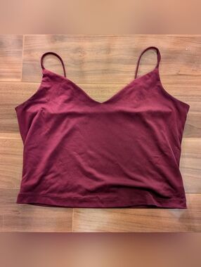 Dynamite Deep Burgundy Spaghetti Straps Cami
